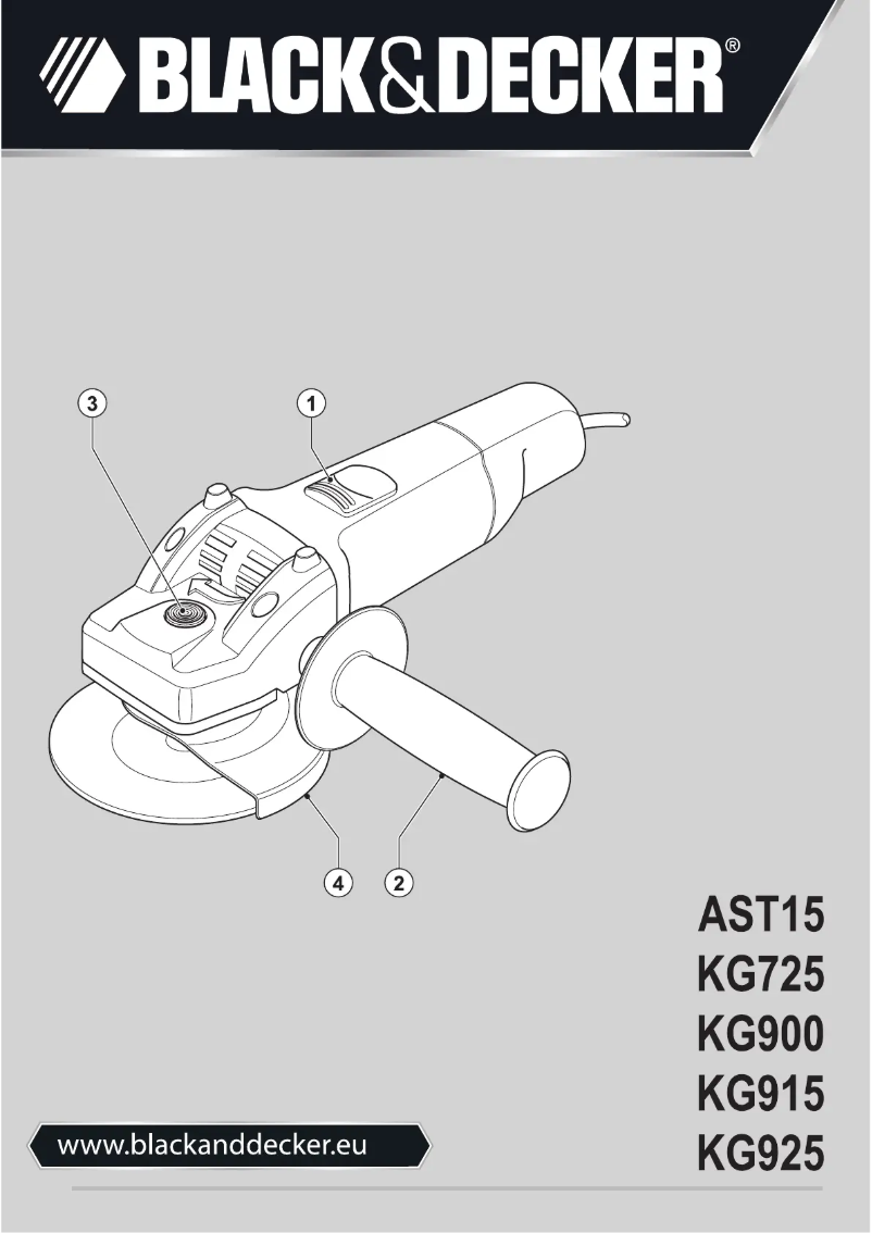 Image de la première page du manuel de l'appareil KG900