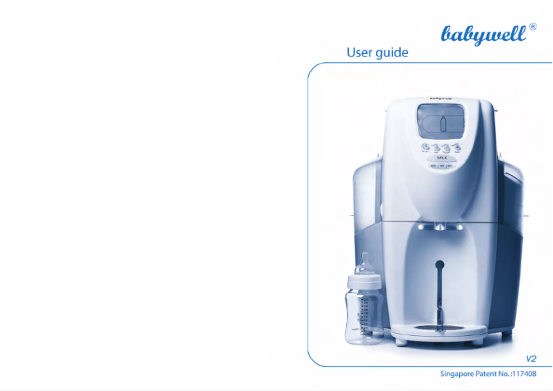 Página 1 del manual Manual de usuario Babywell Milk Expresso ME2005-01