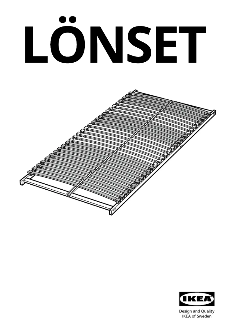 Image de la première page du manuel de l'appareil LÖNSET 403.577.81