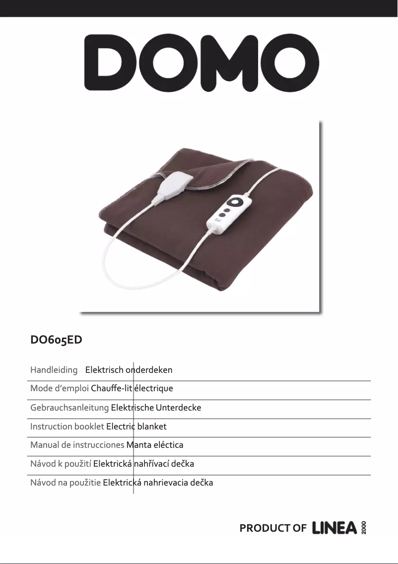 Page n°1 - Manuel utilisateur Domo DO605ED