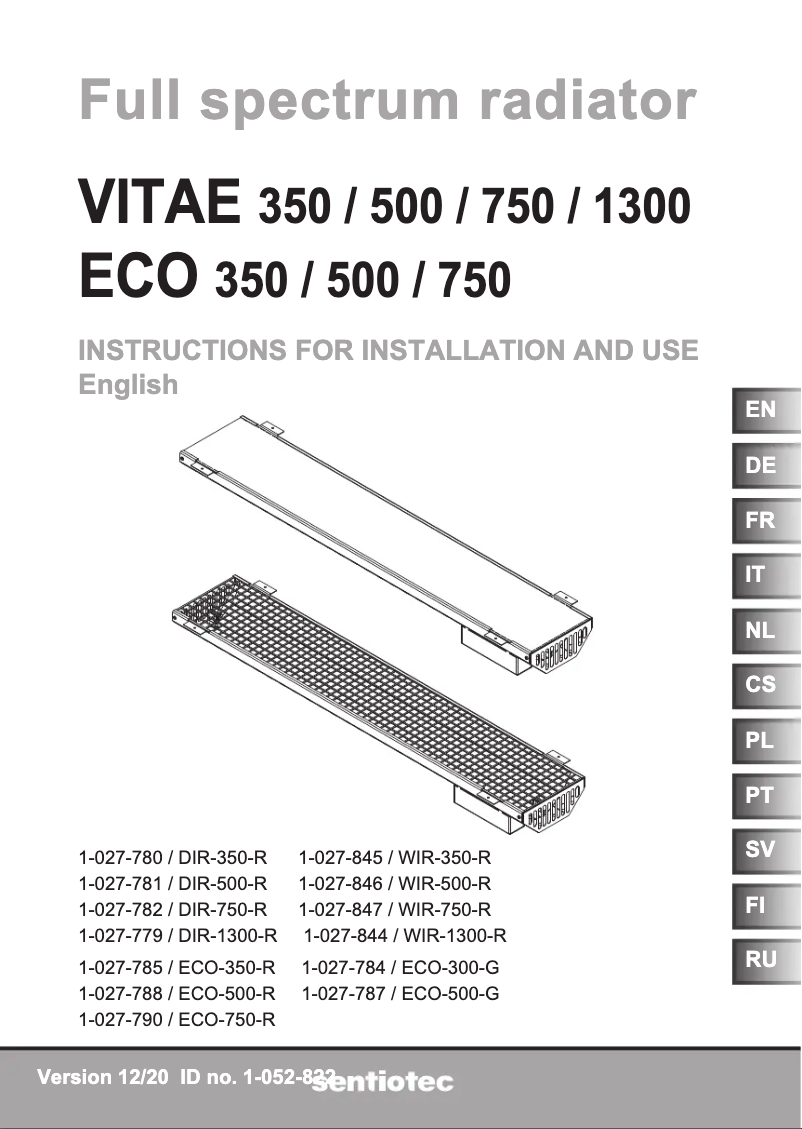 Image de la première page du manuel de l'appareil DIR-350-R