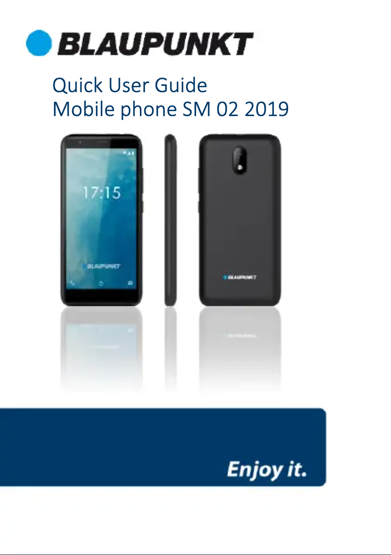 Image de la première page du manuel de l'appareil SM 02