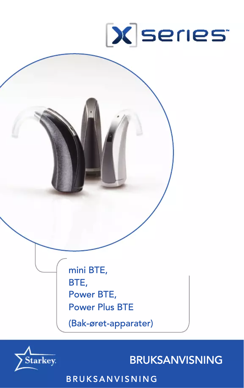 Page n°1 - Manuel utilisateur Starkey Mini