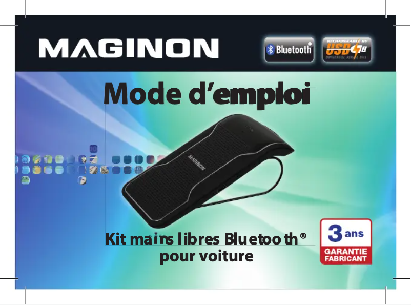 Page 1 de la notice Manuel utilisateur Maginon BHF-6