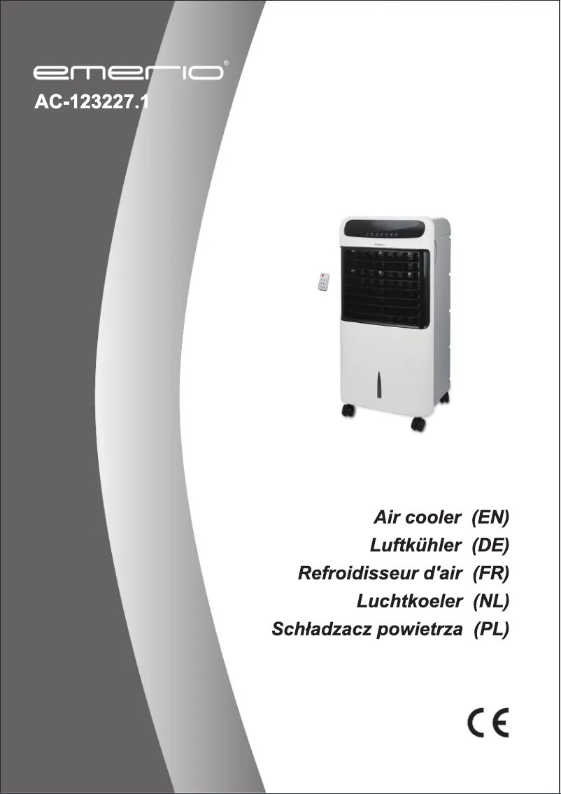 Image de la première page du manuel de l'appareil AC-123227