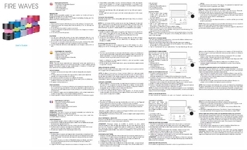 Page 1 de la notice Manuel utilisateur i.Sound ISOUND-5315