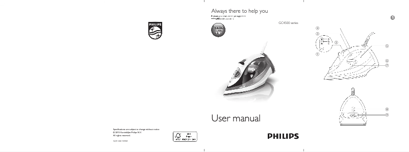Imagen de la primera página del manual del dispositivo Azur Performer GC4511