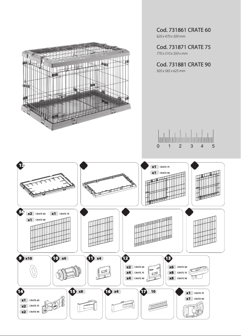 Page n°1 - Manuel utilisateur Ferplast Superior