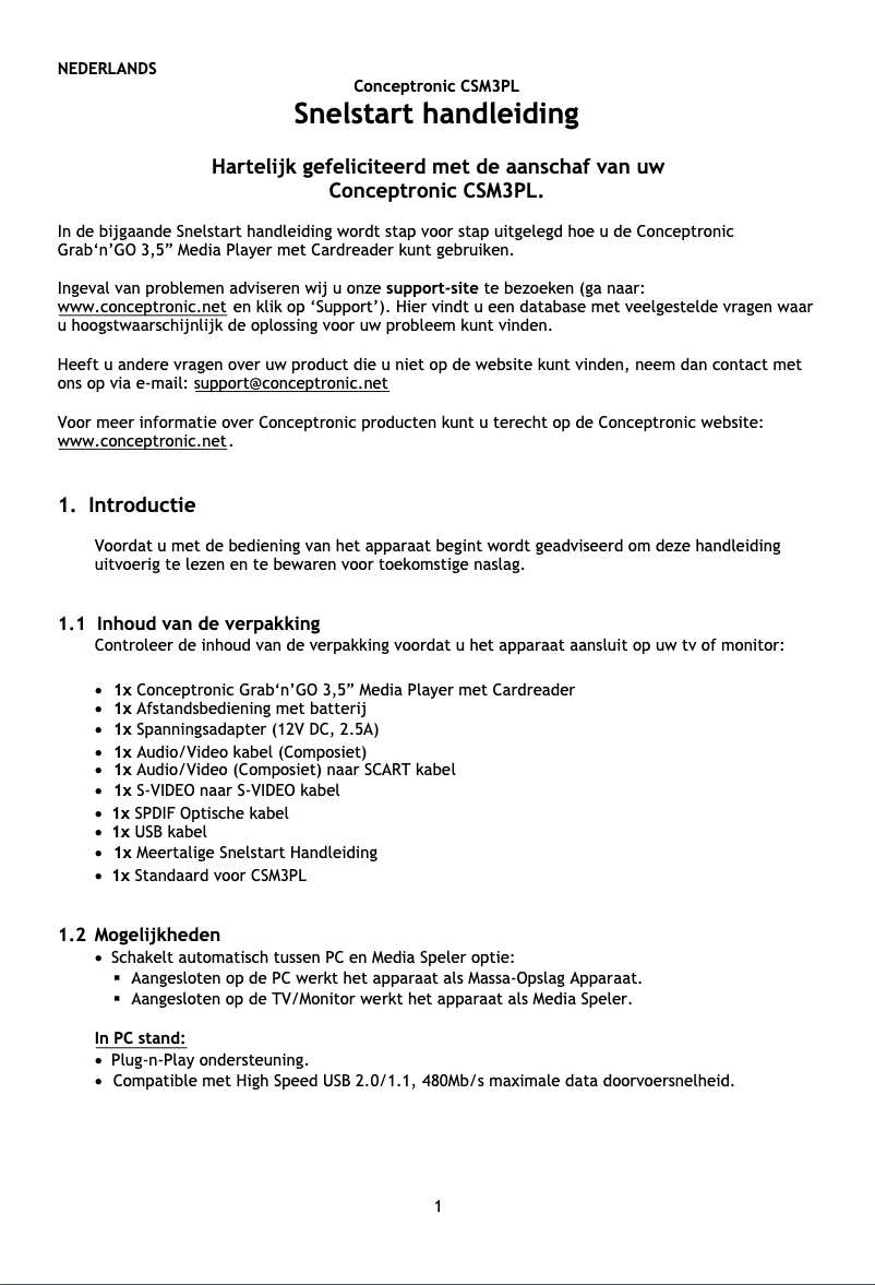Image de la première page du manuel de l'appareil CSM3PL