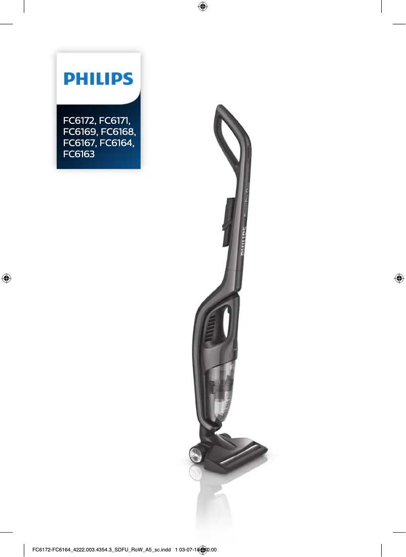 Imagen de la primera página del manual del dispositivo PowerPro Duo FC6163