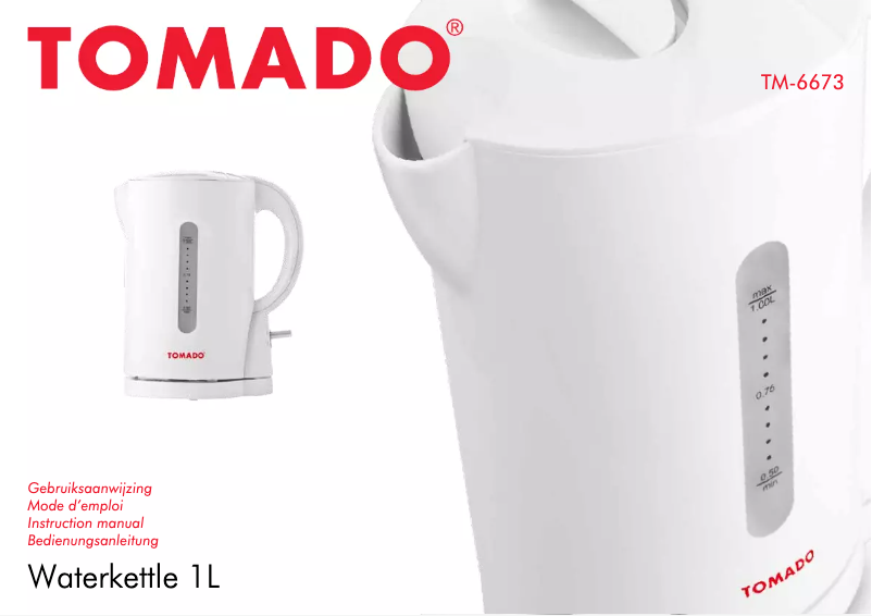 Image de la première page du manuel de l'appareil TM-6673