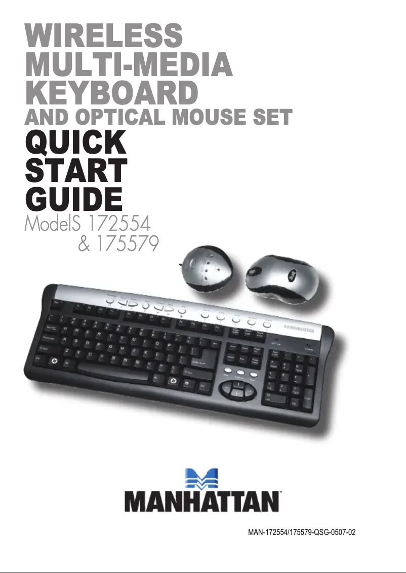 Page n°1 - Manuel utilisateur Manhattan 172554