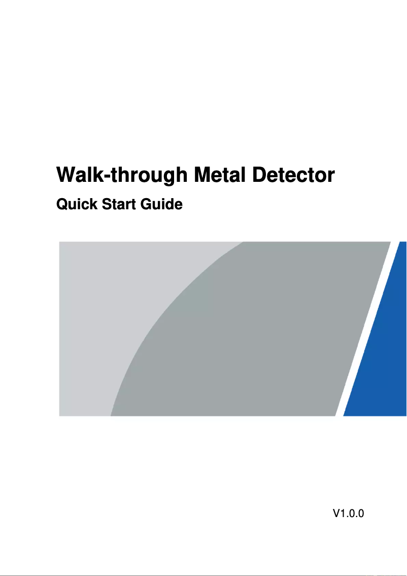 Page 1 de la notice Guide de démarrage rapide Dahua Technology ISC-D218