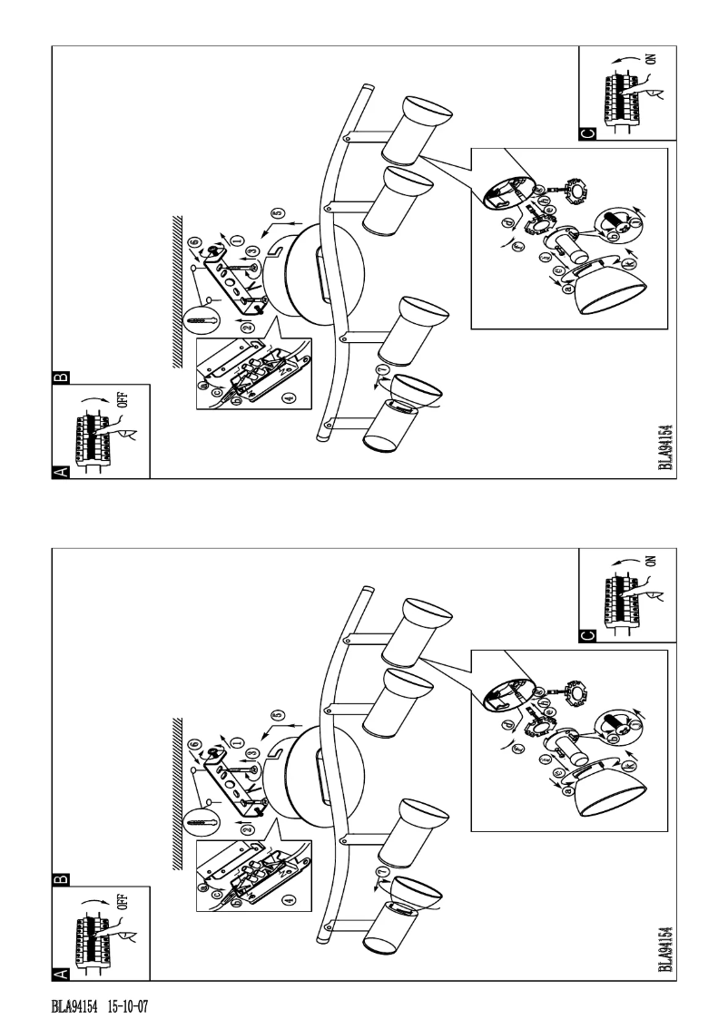 Page n°1 - Manuel utilisateur Eglo Dakar 5