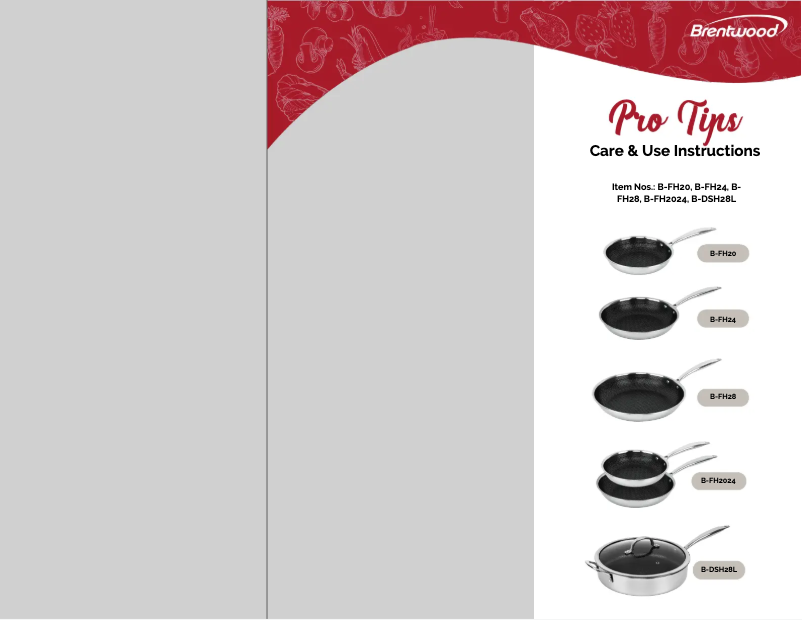 Page n°1 - Manuel utilisateur Brentwood B-FH20