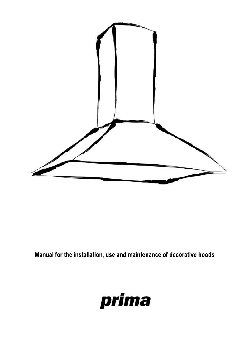 Page 1 de la notice Manuel utilisateur Prima LCT013