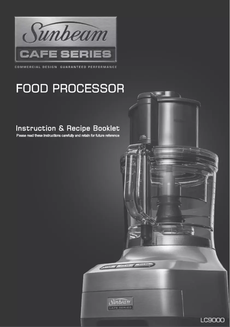 Image de la première page du manuel de l'appareil Cafe Series LC9000