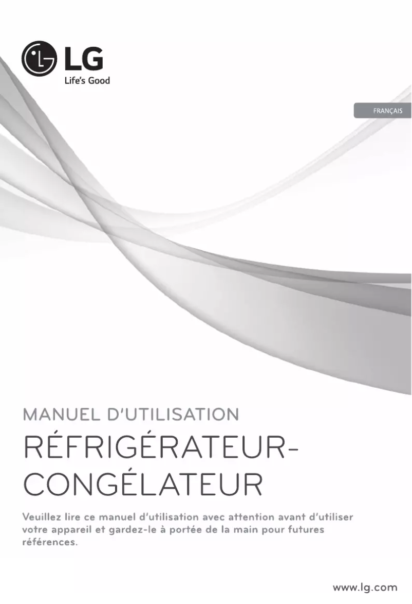 Page 1 de la notice Manuel utilisateur LG GBB339DSJZ