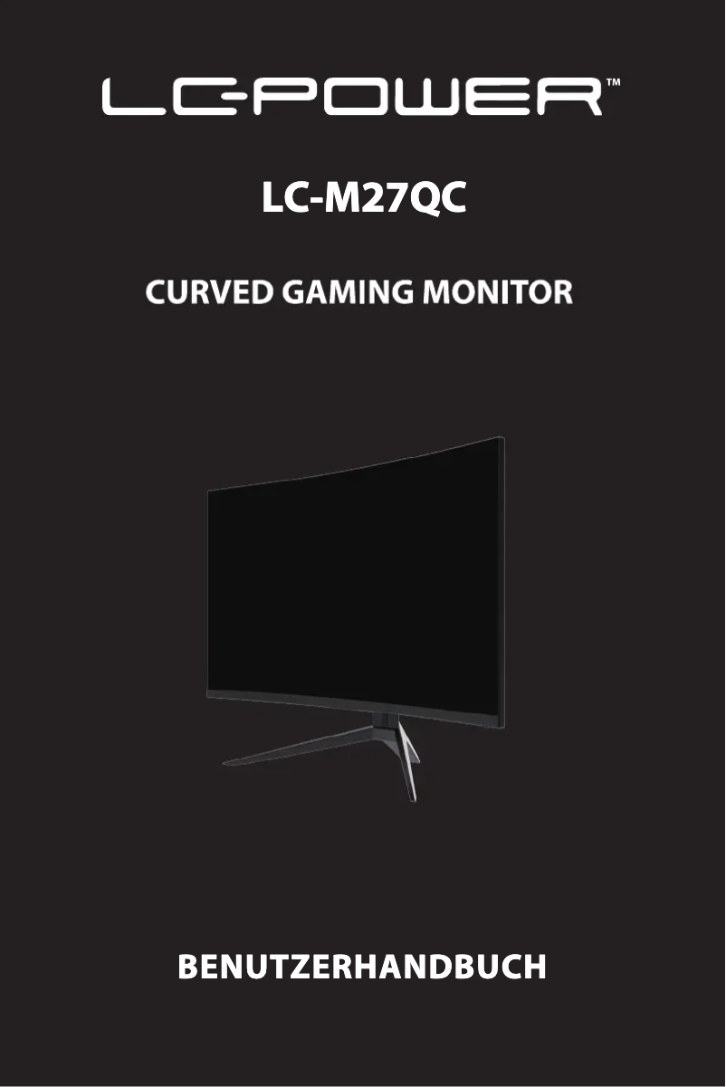 Page n°1 - Manuel utilisateur LC-Power LC-M27QC