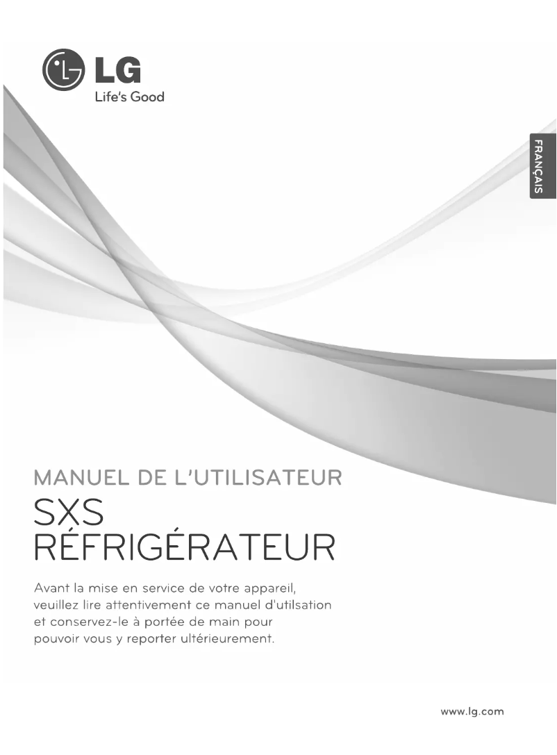Page 1 de la notice Manuel utilisateur LG GC-L207BLYV