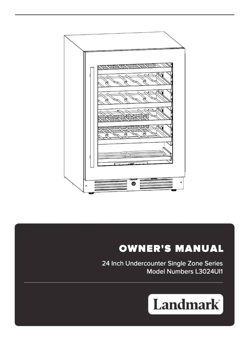 Page n°1 - Manuel utilisateur Landmark L3024UI1BSG-LH