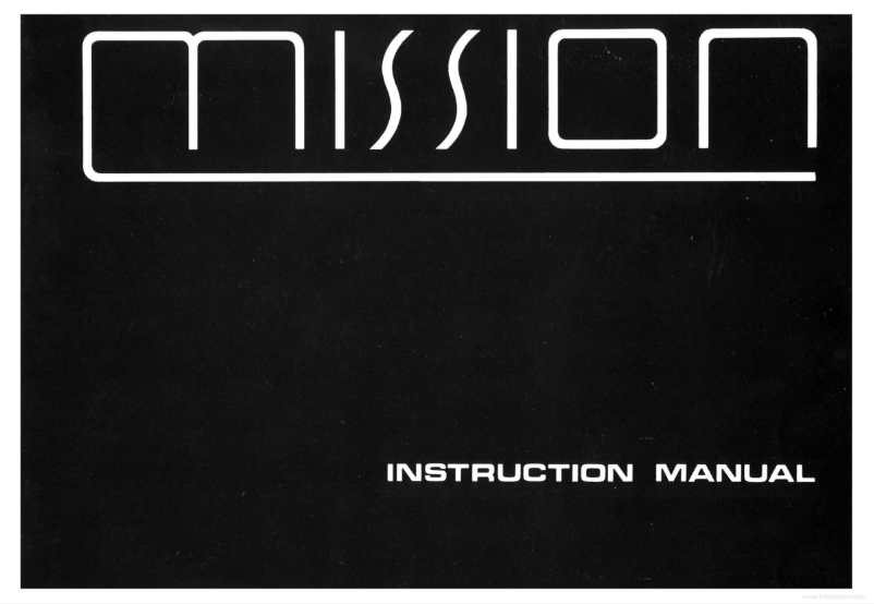 Page n°1 - Manuel utilisateur Mission 761