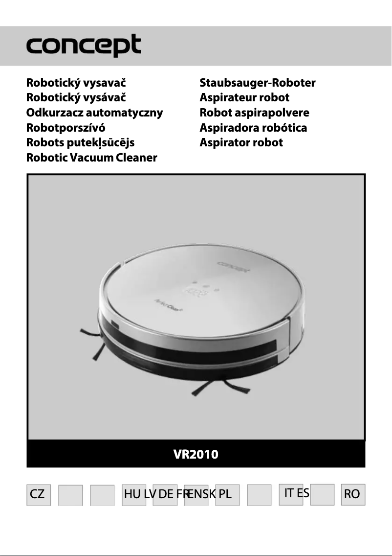 Page 1 de la notice Manuel utilisateur Concept Perfect Clean VR2010