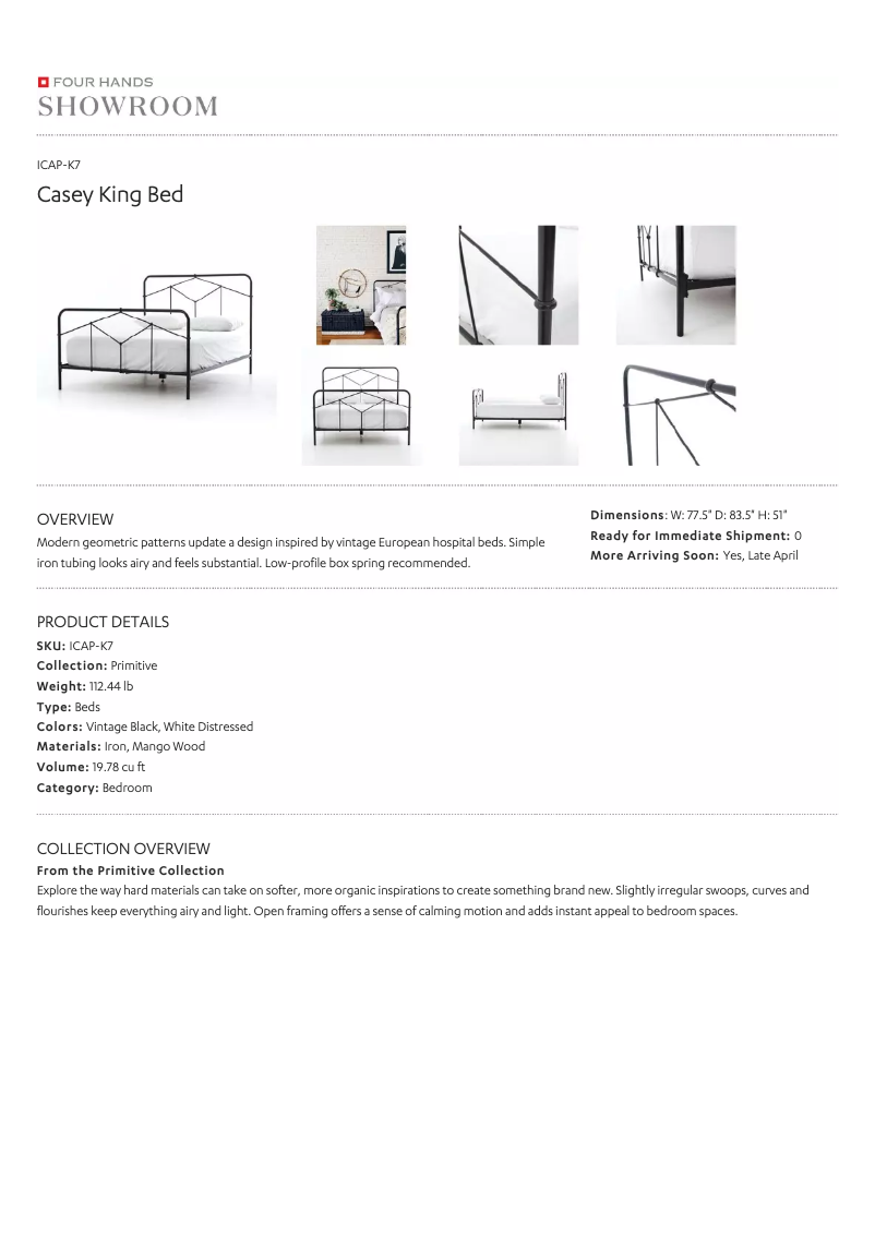 Page 1 de la notice Manuel utilisateur Four Hands ICAP-K7