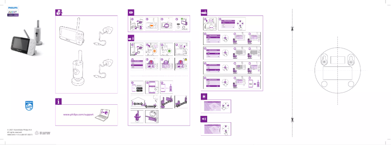 Page 1 of the manual Quick Start Guide Philips Avent Connected SCD923