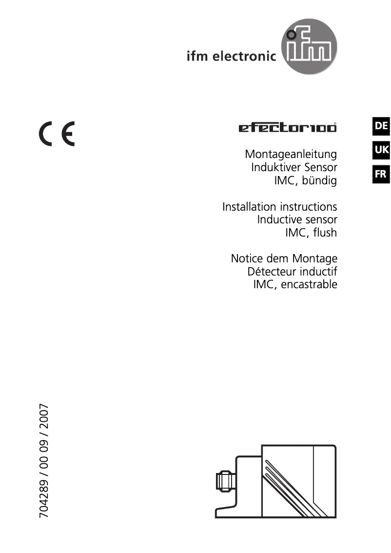 Image de la première page du manuel de l'appareil IM5058