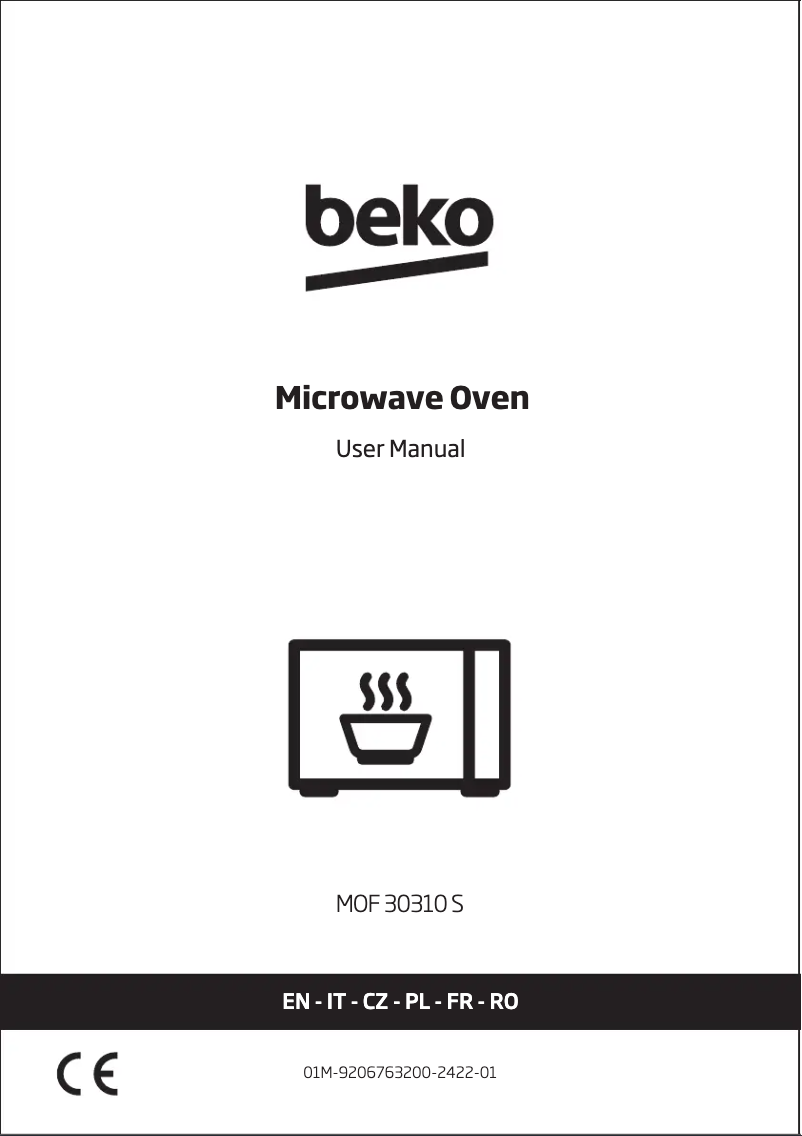 Page n°1 - Manuel utilisateur Beko MOF30310S