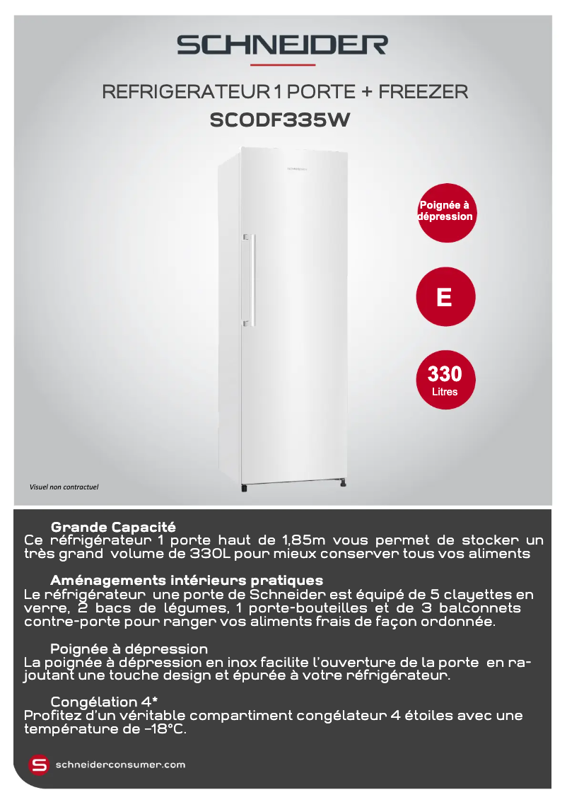 Imagen de la primera página del manual del dispositivo SCODF335W