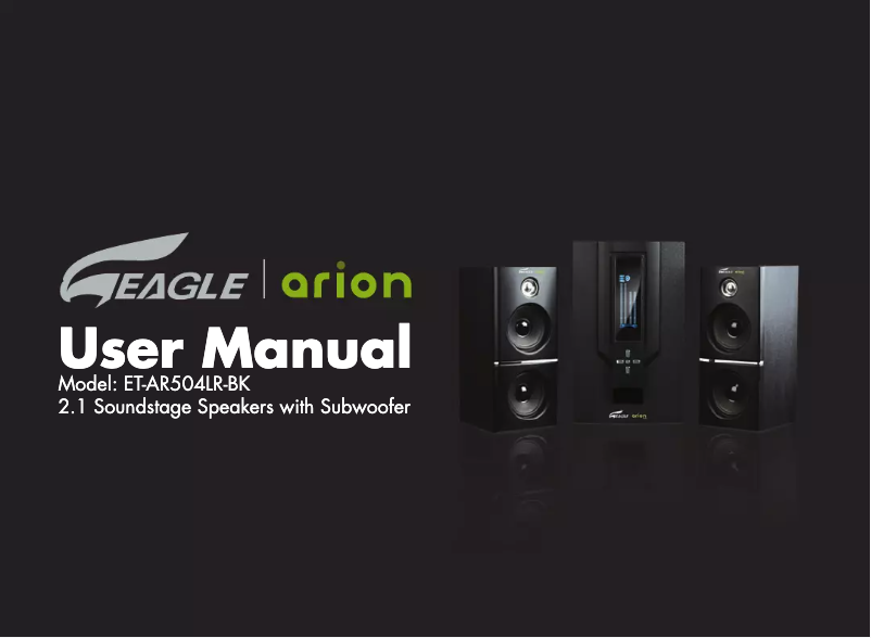 Page 1 de la notice Manuel utilisateur Eagle Arion ET-AR504LR