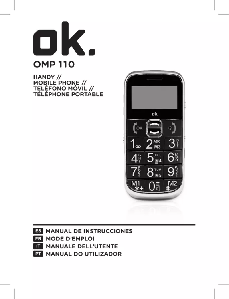 Page 1 de la notice Manuel utilisateur OK OMP 110