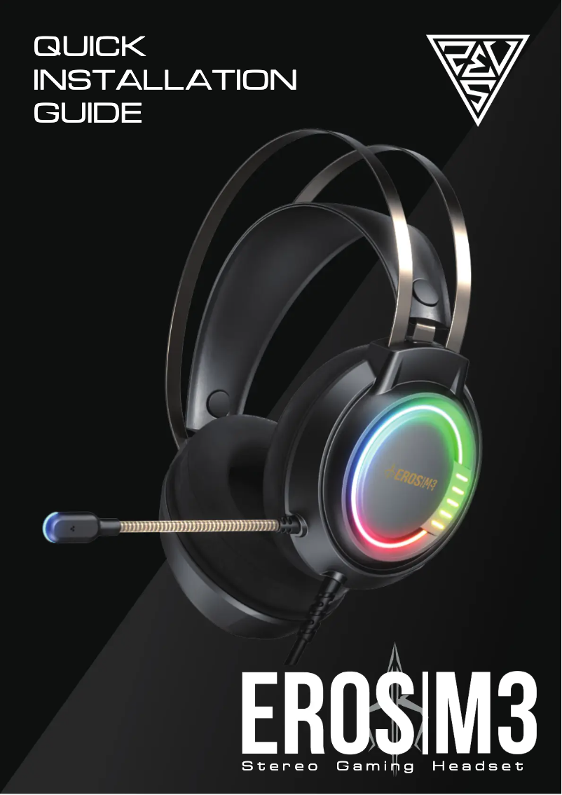 Page n°1 - Manuel utilisateur Gamdias Eros M3