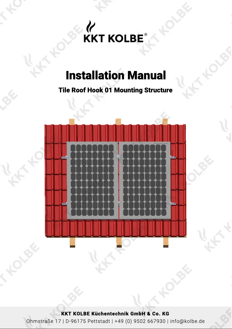 Image de la première page du manuel de l'appareil DH01MONTAGESET2B