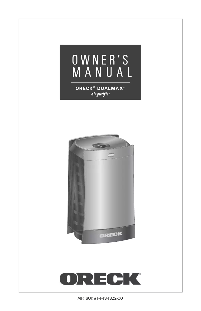 Image de la première page du manuel de l'appareil AIR16UK