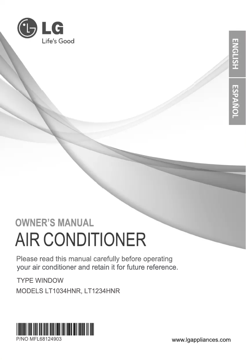 Página 1 del manual Manual de usuario LG LT1234HNR