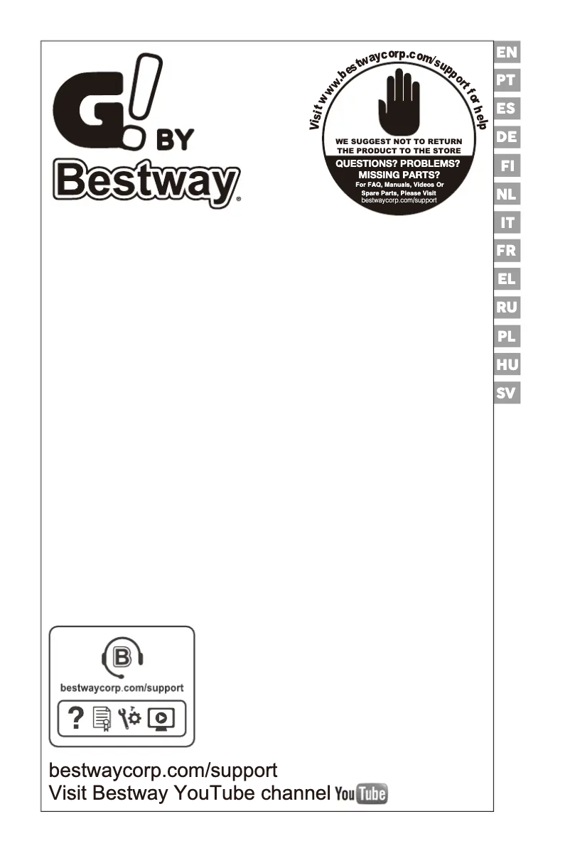 Página 1 del manual Manual de usuario Bestway GIFI 57419