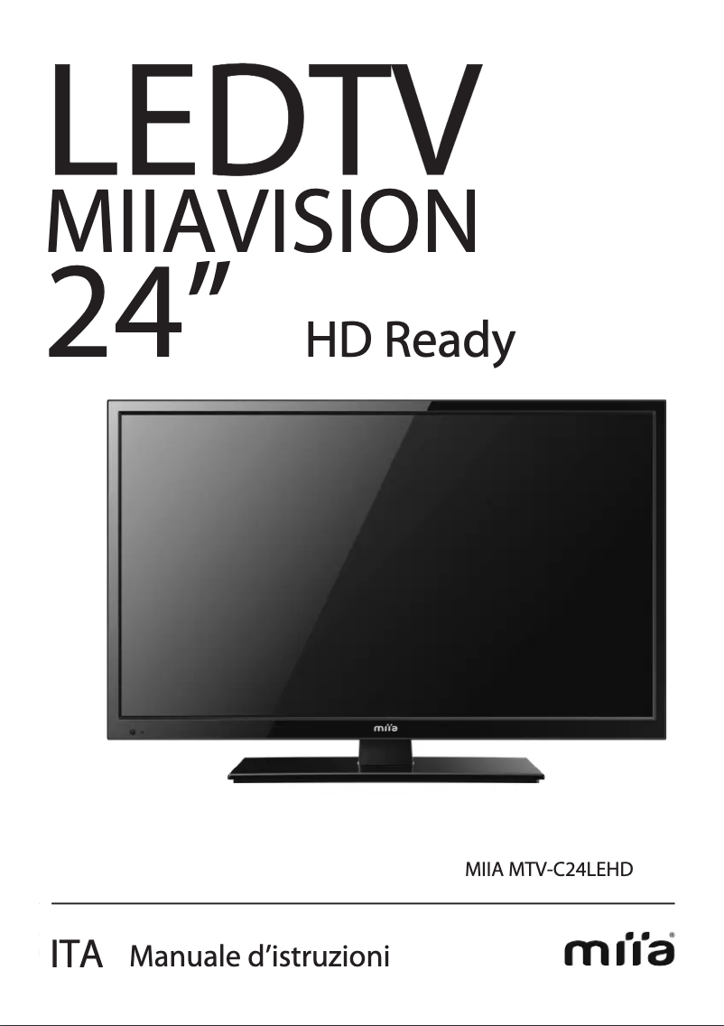 Image de la première page du manuel de l'appareil MTV-C24LEHD