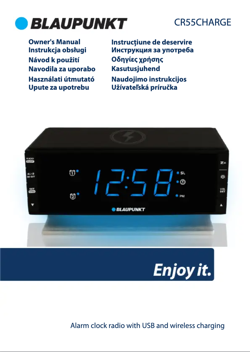 Image de la première page du manuel de l'appareil CR55CHARGE