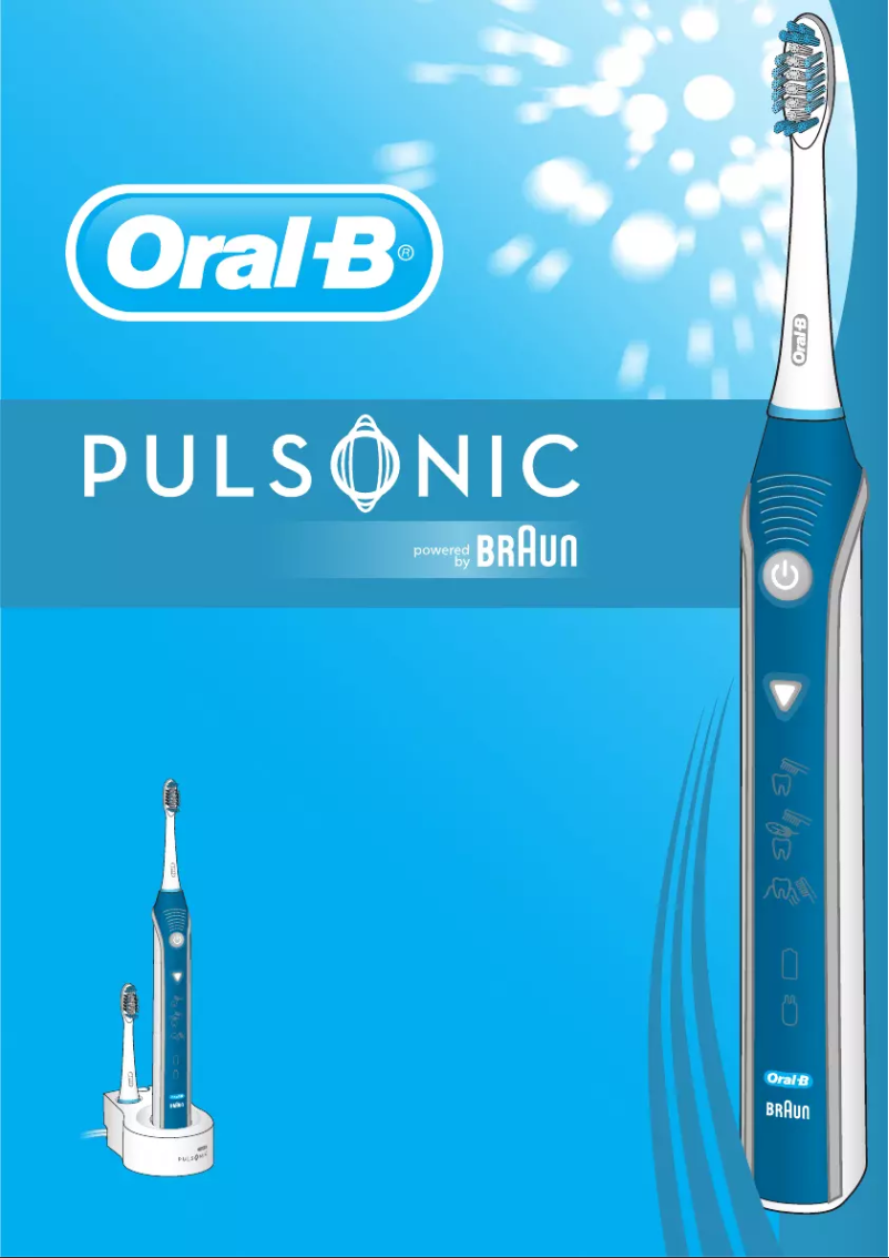 Page n°1 - Manuel utilisateur Oral-B Pulsonic