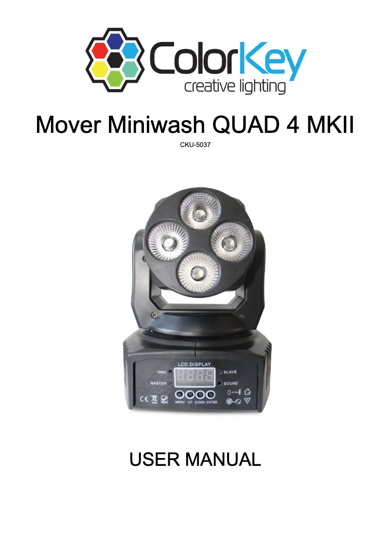 Image de la première page du manuel de l'appareil Mover Miniwash Quad 4