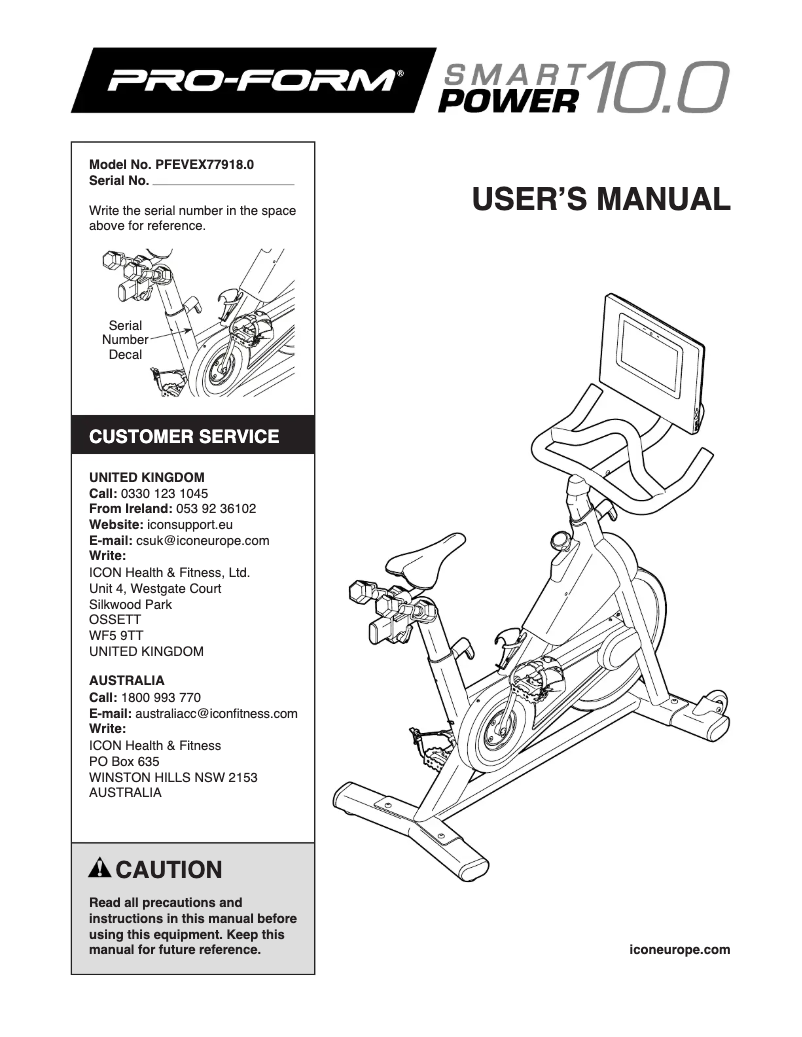 Image de la première page du manuel de l'appareil Smart Power 10.0