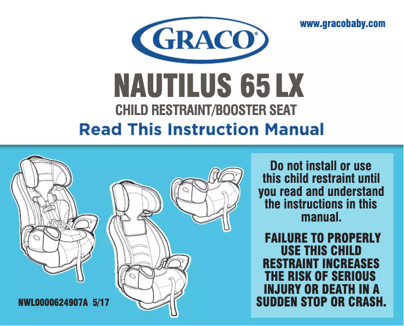 Page n°1 - Manuel utilisateur Graco Nautilus 65 LX