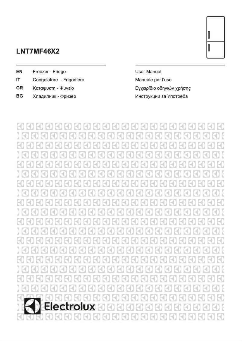 Image de la première page du manuel de l'appareil LNT7MF46X2