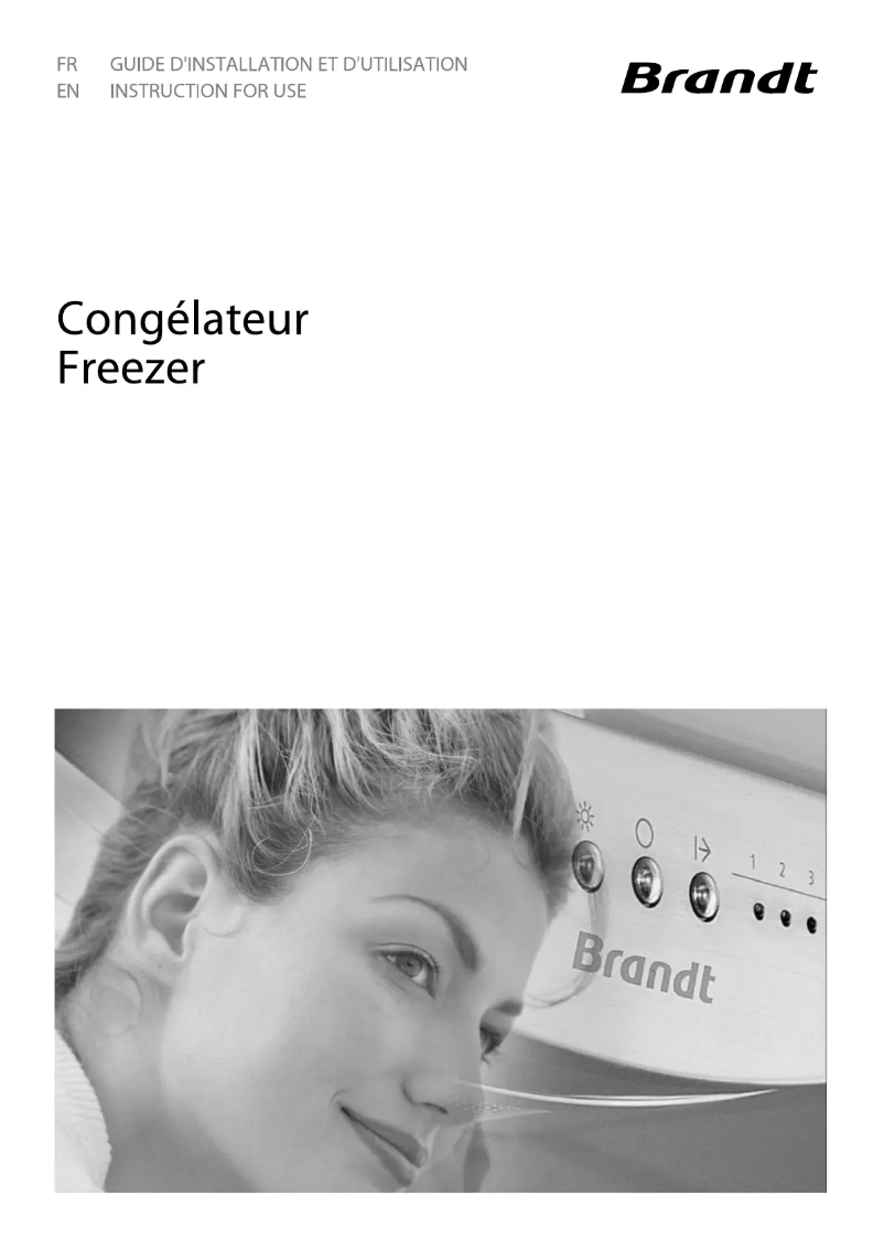 Image de la première page du manuel de l'appareil BFU484YNX