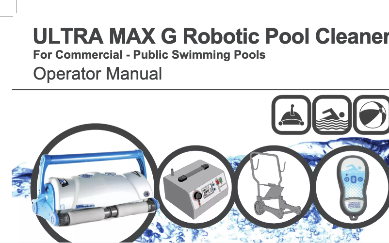 Page n°1 - Manuel utilisateur AstralPool Ultra Max G