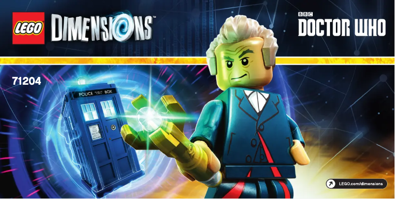 Page n°1 - Manuel utilisateur Lego Doctor Who Level Pack 71204