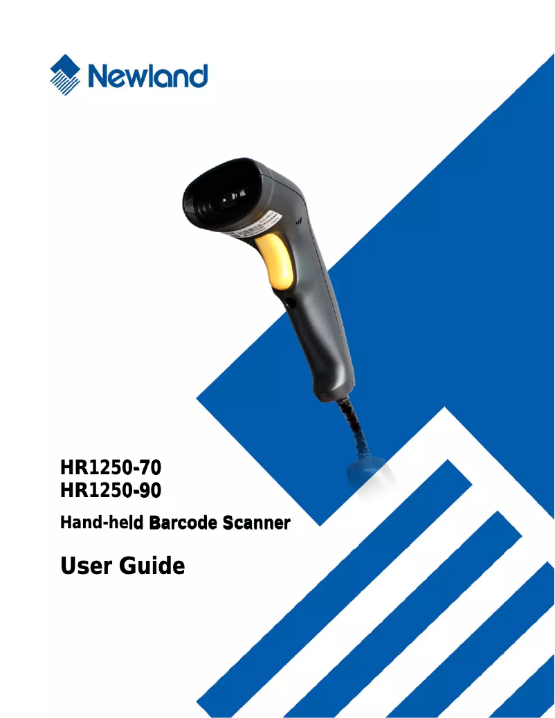 Página 1 del manual Manual de usuario Newland NLS-HR1250-90